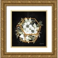 thumbnail image 1 of Jacobs, Cindy 20x20 Gold Ornate Wood Framed with Double Matting Museum Art Print Titled - Gold Geometric Hexagon, 1 of 4