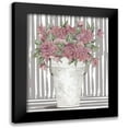 thumbnail image 1 of Jacobs, Cindy 20x24 Black Modern Framed Museum Art Print Titled - Pink Posies II, 1 of 5