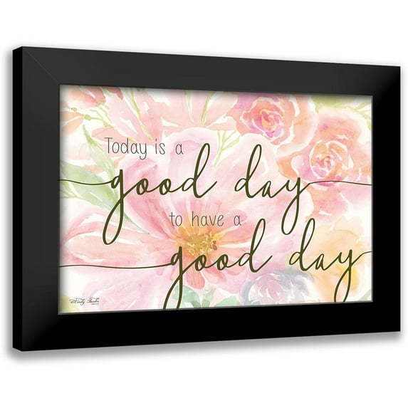 Jacobs, Cindy 24x17 Black Modern Framed Museum Art Print Titled - Floral Good Day