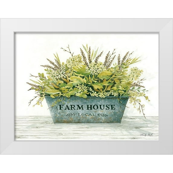 Jacobs, Cindy 24x19 White Modern Wood Framed Museum Art Print Titled - Farmhouse
