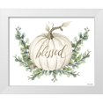 thumbnail image 1 of Jacobs, Cindy 24x20 White Modern Wood Framed Museum Art Print Titled - Blessed Pumpkins, 1 of 4