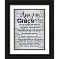thumbnail image 1 of Jacobs, Cindy 25x32 Black Ornate Wood Framed with Double Matting Museum Art Print Titled - Amazing Grace, 1 of 4