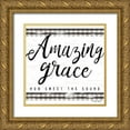 thumbnail image 1 of Jacobs, Cindy 26x26 Gold Ornate Wood Framed with Double Matting Museum Art Print Titled - Amazing Grace, 1 of 4