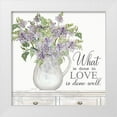 thumbnail image 1 of Jacobs, Cindy 26x26 White Modern Wood Framed Museum Art Print Titled - What is Done in Love, 1 of 4
