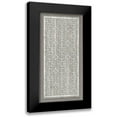 thumbnail image 1 of Jacobs, Cindy 9x14 Black Modern Framed Museum Art Print Titled - Geo Greige Deco Panel 4, 1 of 5