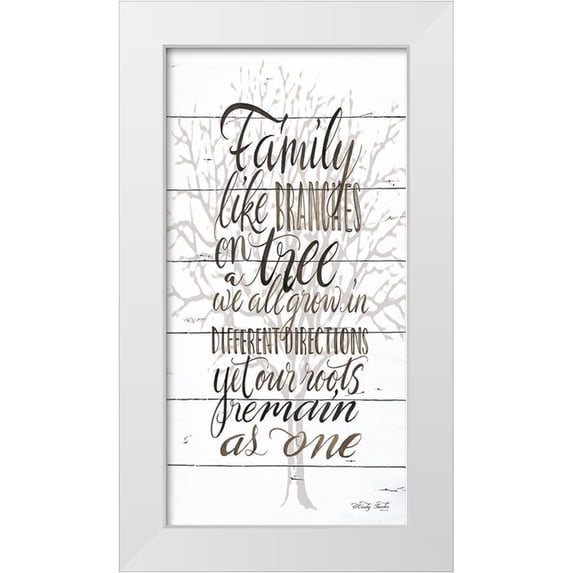 Jacobs, Cindy 9x14 White Modern Wood Framed Museum Art Print Titled - Family