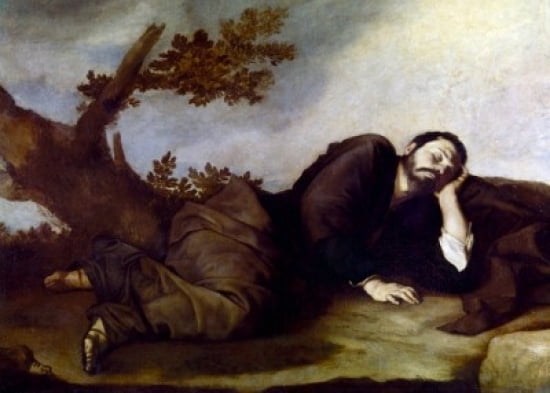 Jacobs Dream by Jusepe De Ribera (Ca1590-1656) Canvas Art - Jusepe De Ribera (24 x 36)