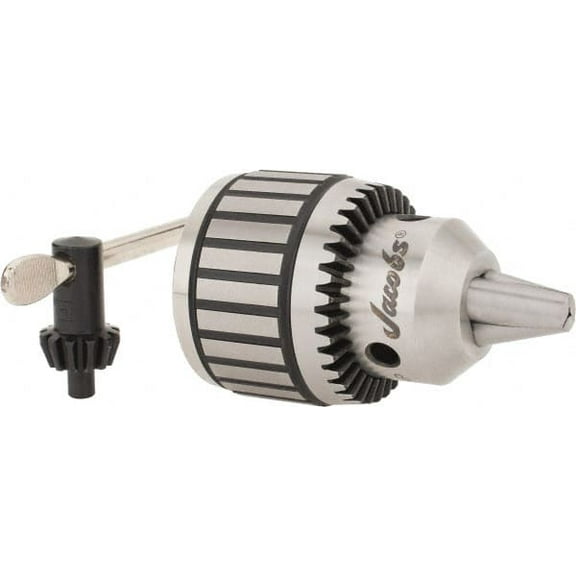 Jacobs JT4 Taper Mount Drill Chuck K4 Key, 1/8 to 3/4" Capacity