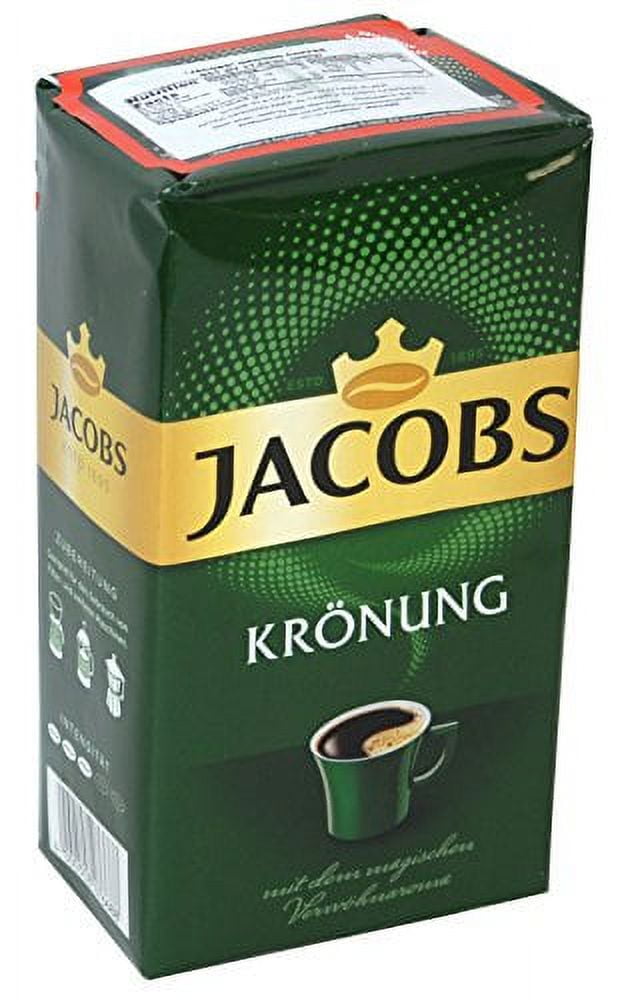 Jacobs Kronung Ground Coffee 500 Gram / 17.6 Ounce (Pack of 3)