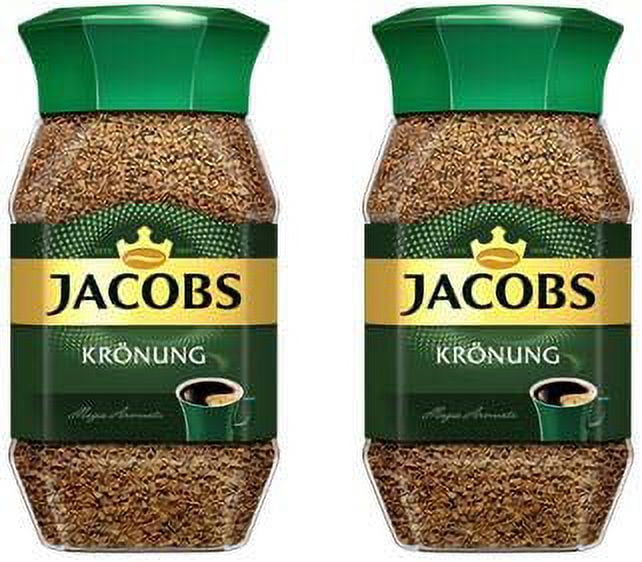 Jacobs Kronung Instant Coffee 200 Gram / 7.05 Ounce (Pack of 2)