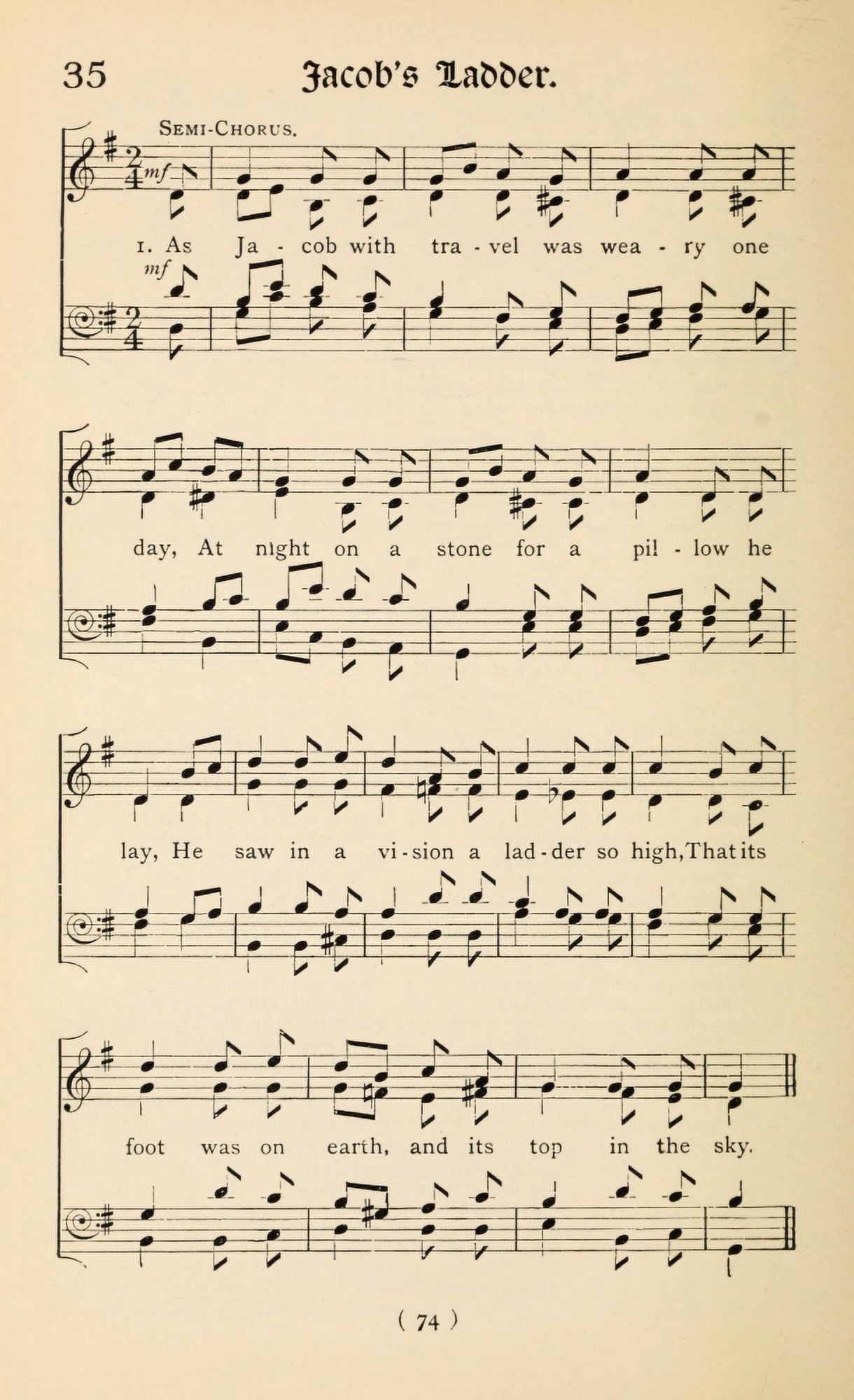 Jacobs Ladder 1 Christmas Carols New & Old 1850 Canvas Art - (24 x 36)