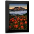 thumbnail image 1 of Jacobs, Lydia 11x14 Black Modern Framed Museum Art Print Titled - Blooming, 1 of 5