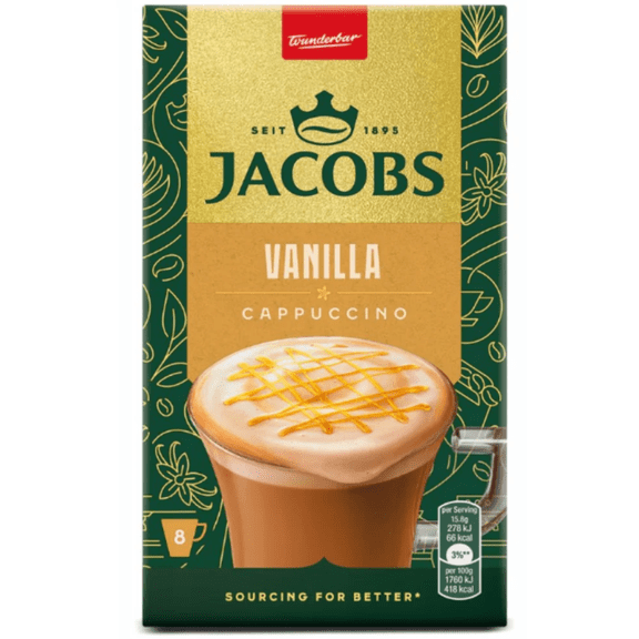 Jacobs Typ Vanilla Cappuccino 8x12g (96g)