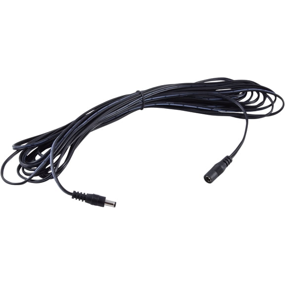 JacobsParts DC Power Extension Cable 33 Feet 5.5mm x 2.1mm Male Female Cord, 20AWG