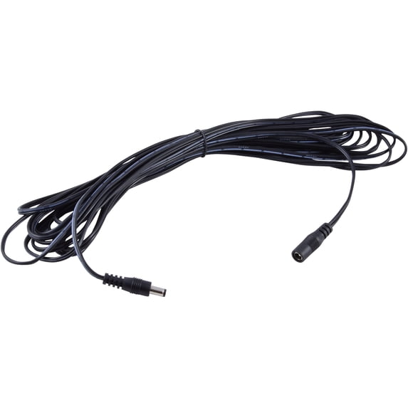 JacobsParts DC Power Extension Cable 33 Feet 5.5mm x 2.1mm Male Female Cord, 20AWG