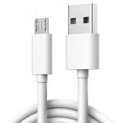JacobsParts Micro-USB Data Charging Cable - A-Male to Micro-B, 3 Feet, Blue
