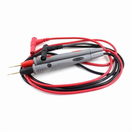 JacobsParts Multimeter Test Leads Gold Plated Needle Point Electrical Probes 1000V 20A for Fluke and Most Other Meters