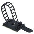 thumbnail image 1 of JacobsParts V3 Reusable Adhesive Cable Straps with Optional Screw Mount, Light Duty, 25 Pack (Black), 1 of 3