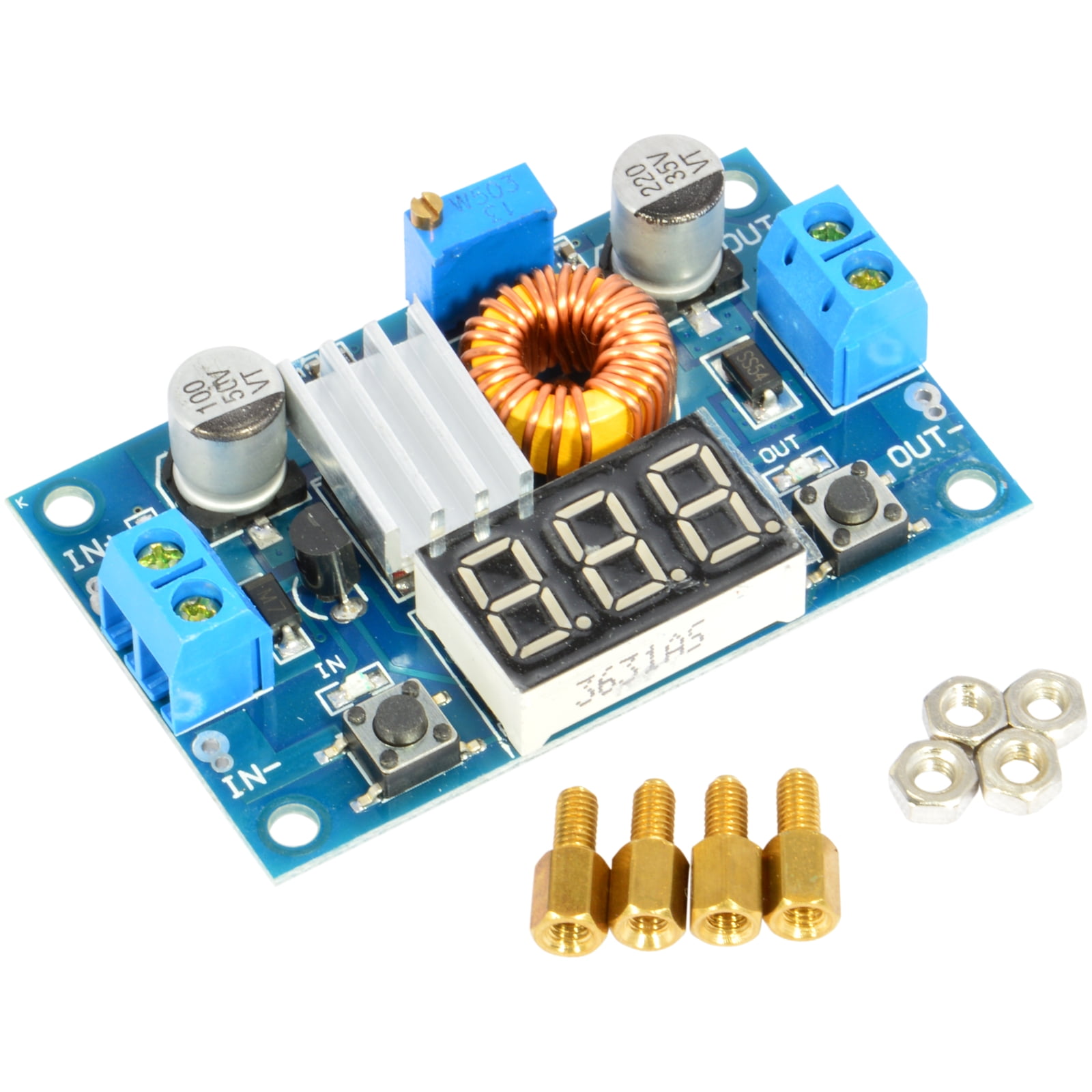 JacobsParts XL4015 5A DCDC Buck StepDown Voltage Converter Module Adjustable Power Regulator