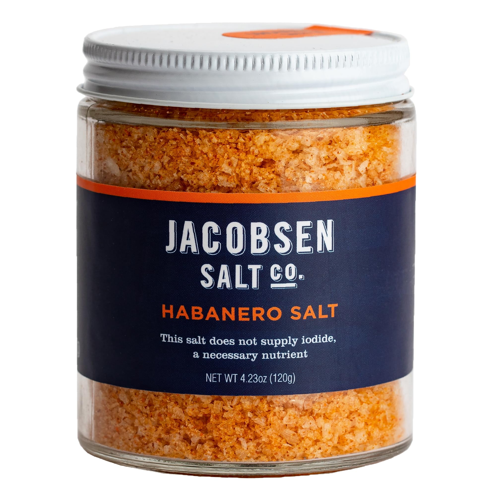 Jacobsen Salt Co. Habanero YPF5 Salt Kosher Sea Salt, NonIodized