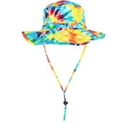 Jacobson Hat Company Adult Tie Dye Boonie Hat with Chin Cord