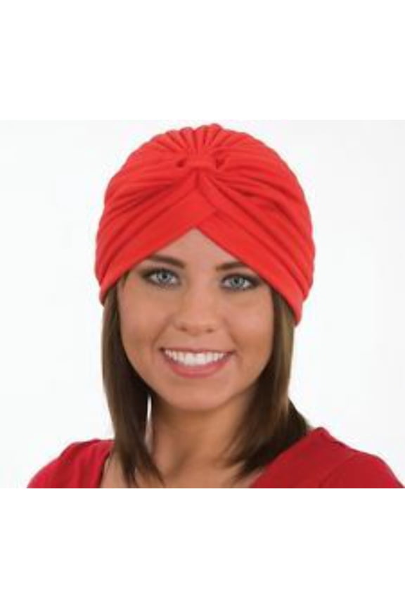 Red Spandex Turban