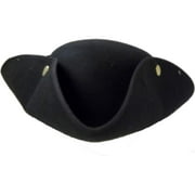 Jacobson Hat Company Men's Tricorne Hat with Snaps