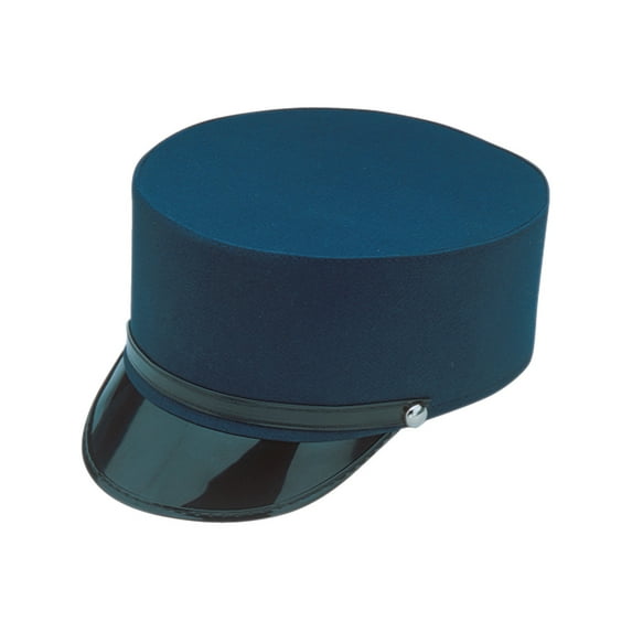Jacobson Hats Adults Navy Blue Train Engineer Conductor Driver Hat Costume Accessory