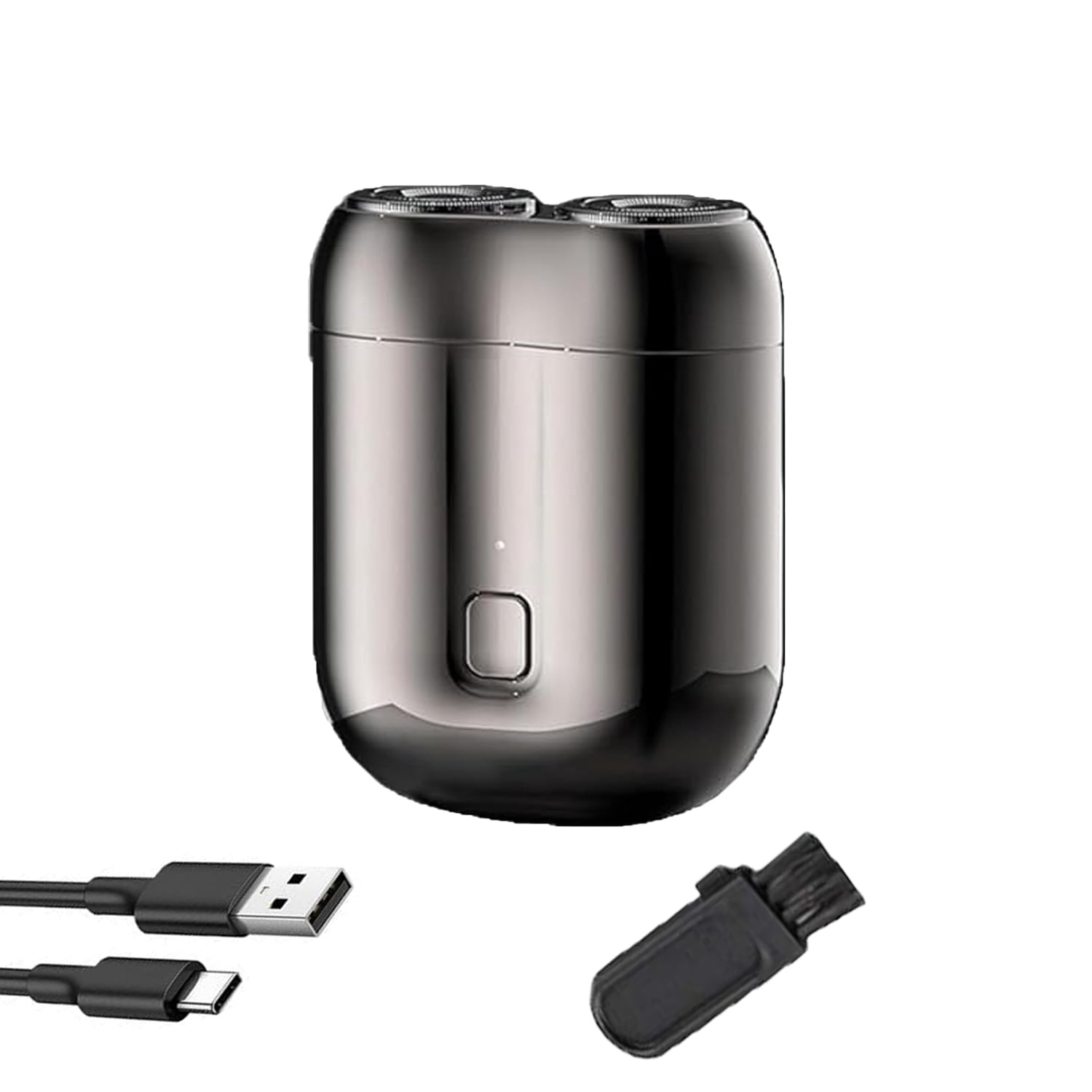 Mini Razor Upgrade Jacooba Electric Razor, Upgrade Pocket Shaver, Washable Double Head ...