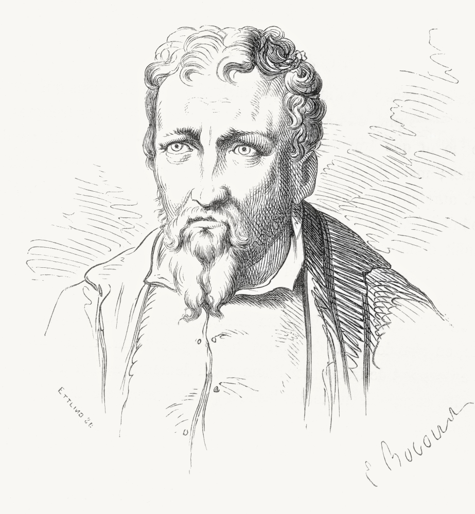 Jacopo Carucci 1494 Canvas Art - Ken Welsh Design Pics (26 x 28)