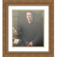 thumbnail image 1 of Jacopo Pontormo 2x Matted 20x22 Gold Ornate Framed Art Print 'Portrait of Ludovico Martelli', 1 of 2