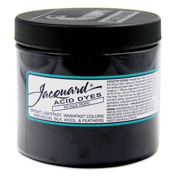 Jacquard Acid Dye - Aqua Tropic, 8 oz