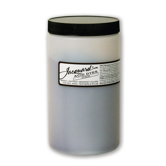 Jacquard Acid Dye - Brown - 1 Lb Net Wt - Acid Dye for Wool - Silk - Feathers - and Nylons - Brilliant Colorfast and Highly Concentrated