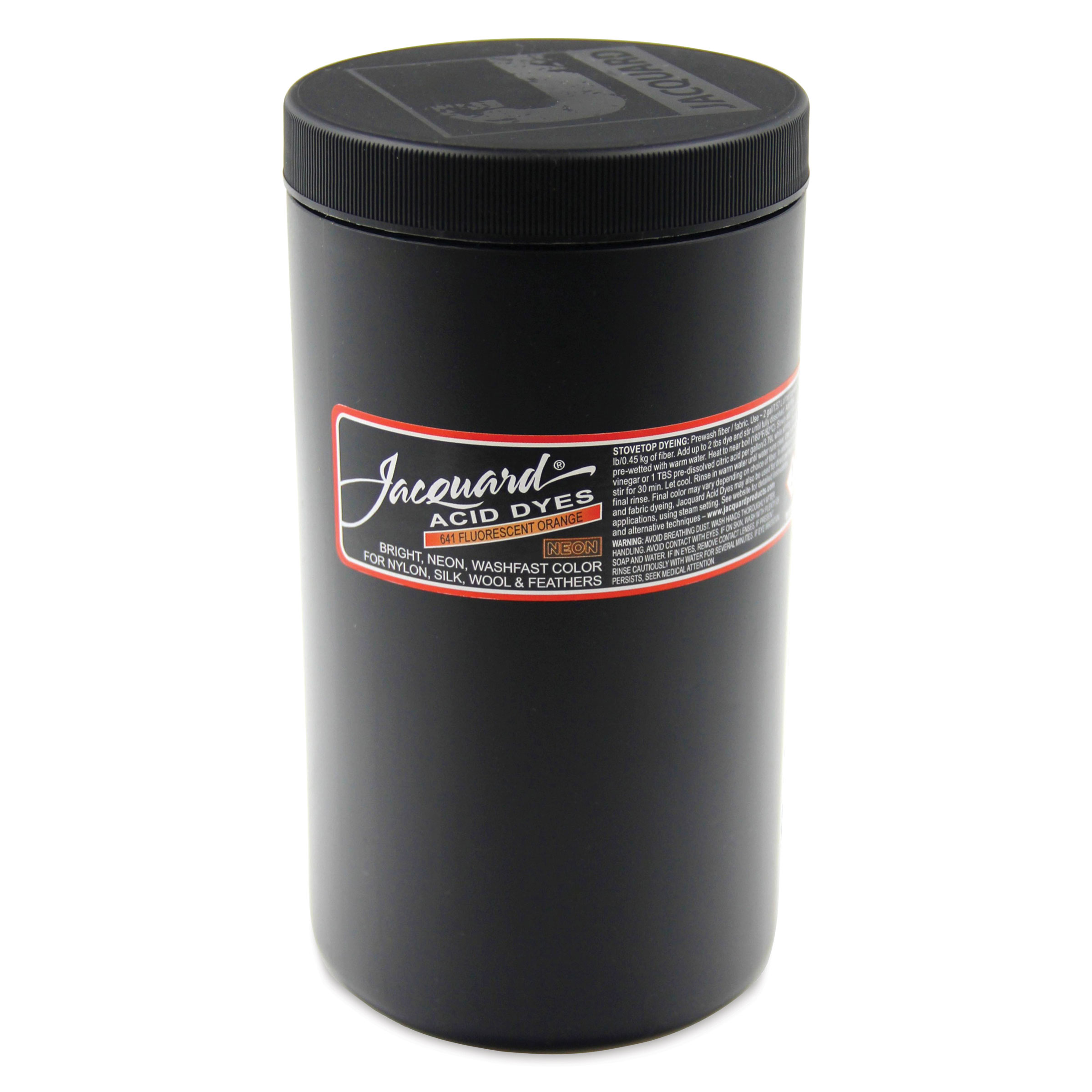 Colorante Acido Jacquard Jet Black - 1/2 Oncia, Per Lana, Seta, Fibre Proteiche