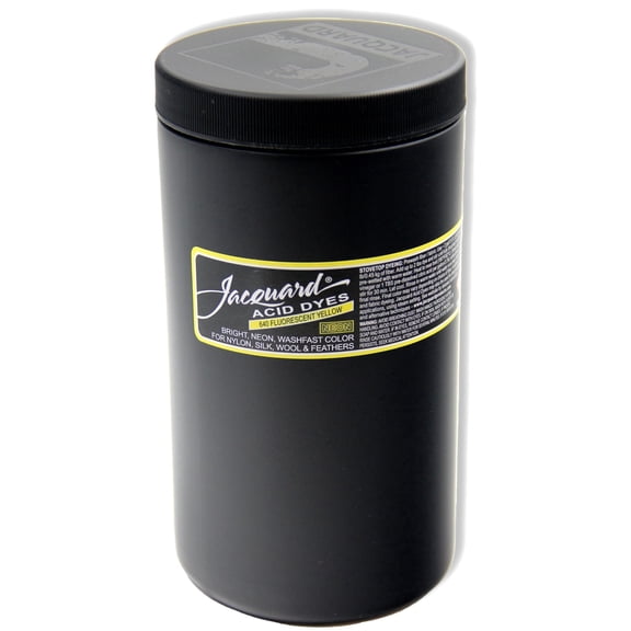 Jacquard Acid Dye - Fluorescent Yellow, 16 oz
