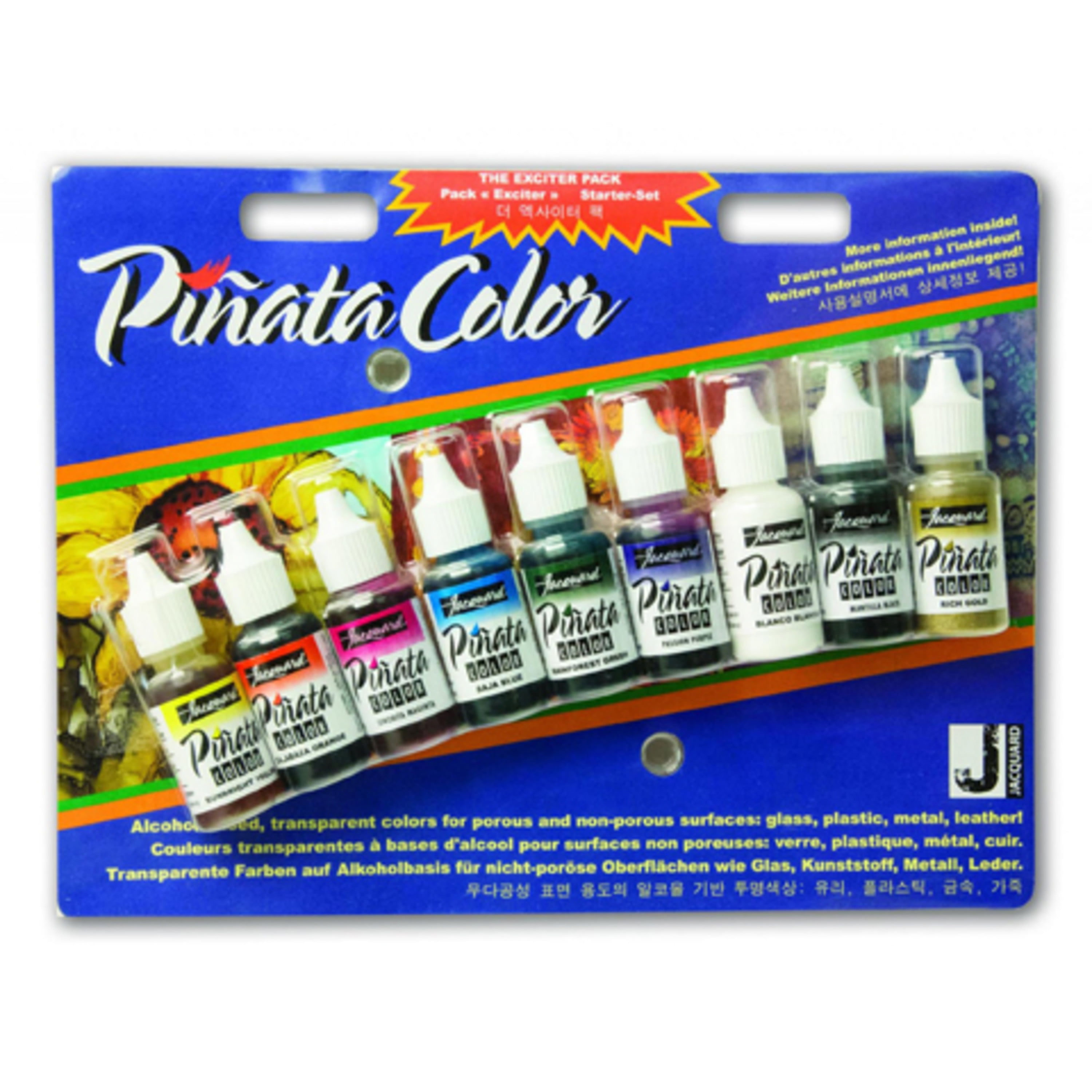Jacquard Pinata Color Exciter Pack 9/pkg-