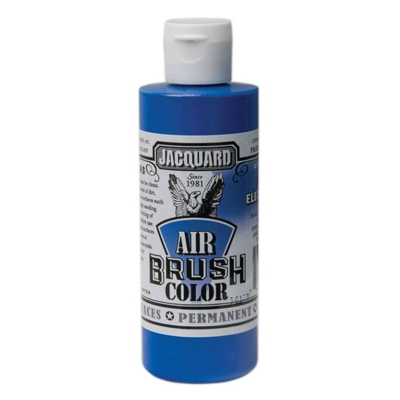Jacquard Airbrush Color, 4 oz., Iridescent Electric Blue