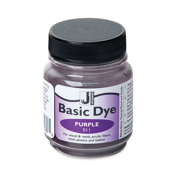 Jacquard Basic Dyes - Purple, 0.5 oz