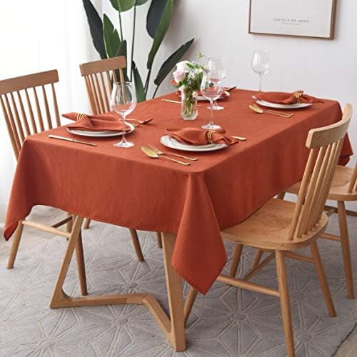 Jacquard Cloth Napkins 20 x 20 Inch Swirl Pattern Soft Comfortable and Luxury Serviette for Restaurant Family Dinners Weddings Parties and Banquets Set of 4 Pieces Rust