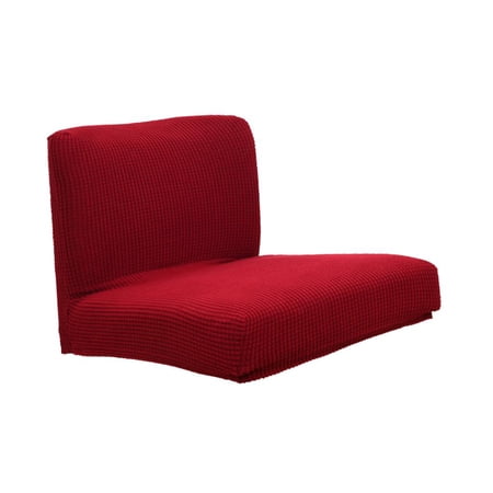 Jacquard Dining Room Slipcovers Sets Stretch Furniture Covers For Arm Removable Washable - Various Colors To Choose Red