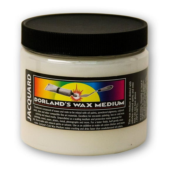 Jacquard Dorland's Wax - 16 oz - Protective Topcoat for Sealing and Finishing