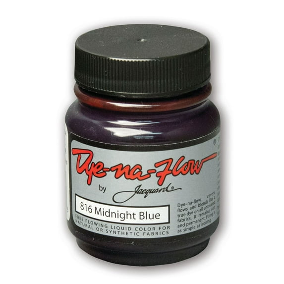 Jacquard Dye-Na-Flow Color, 2.25 oz., Midnight Blue