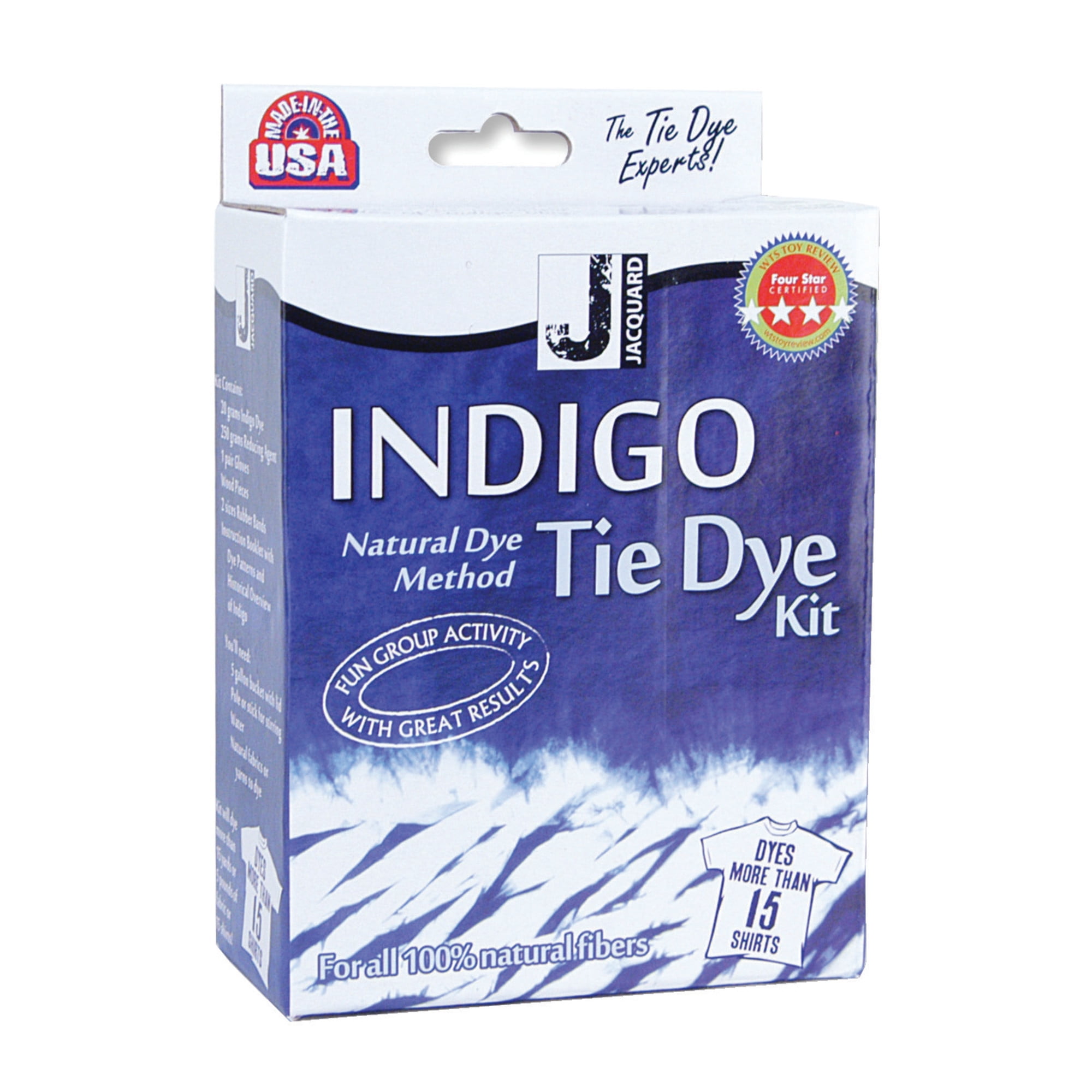 Jacquard Indigo Tie Dye Mini