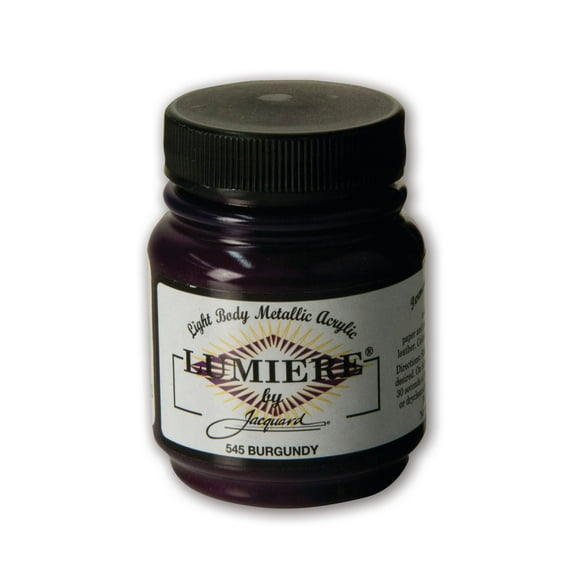 Jacquard Lumiere Acrylic Color, 2.25 oz., Burgundy