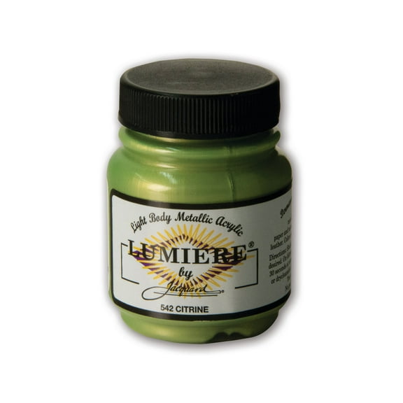 Jacquard Lumiere Acrylic Color, 2.25 oz., Citrine