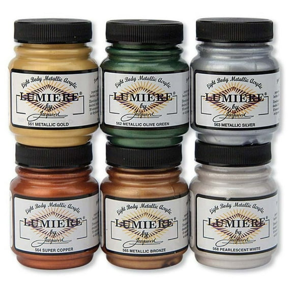 Jacquard Lumiere Set 6/Pkg-2.25 oz. Assorted Colors