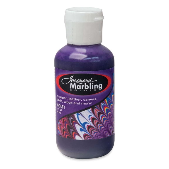 Jacquard Marbling Colors and Kits - Violet, 2 oz