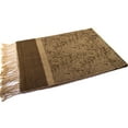 thumbnail image 1 of Jacquard Paisley Pashmina Shawl Wrap Elegant Double-Sided Two Tone Vintage Scarf, 1 of 4