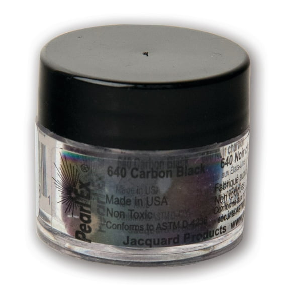 Jacquard Pearl Ex Pigment, 3g, Carbon Black