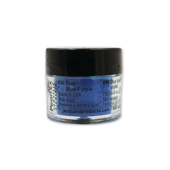 Jacquard Pearl-Ex Pigment - Duo Blue-Purple, 0.1 oz, Jar